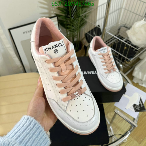 Chanel Women's White Cowhide Sneakers with Pink Laces - EU35-40 7 Chanel Women's White Cowhide Sneakers with Pink Laces - EU35-40
