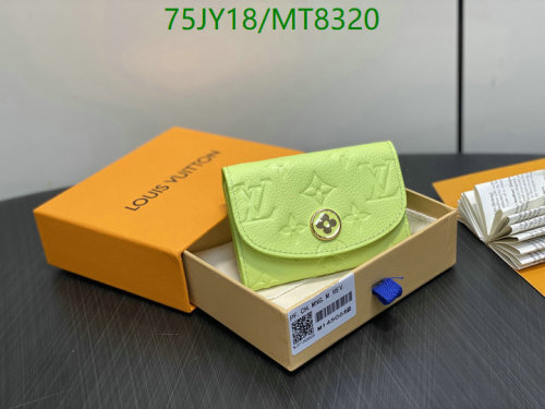 Louis Vuitton Genuine Leather Wallet - Stylish and Compact,11 x 8 x 2.5cm 7 Louis Vuitton Genuine Leather Wallet - Stylish and Compact,11 x 8 x 2.5cm