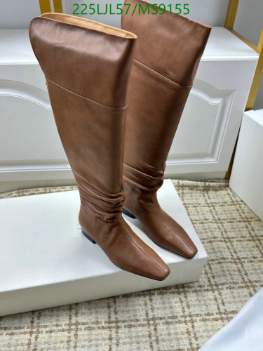 Elegant Brown Cowhide Leather Knee-High Boots for Women EU35-41
