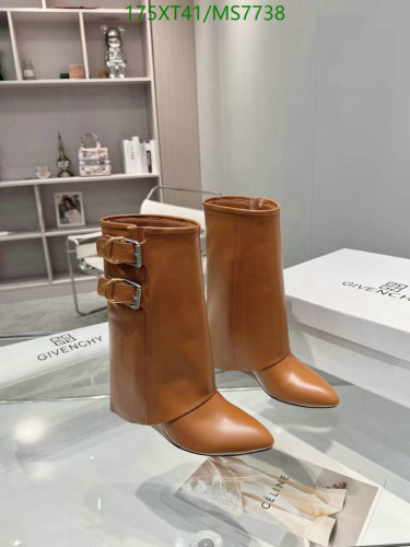 Givenchy Women's MS7738 Leather Boots in Brown, EU Size 35-42