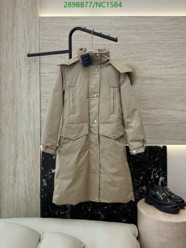 Prada Women's Goose Down Padded Hooded Beige Coat, Size 38-44 2 Prada Women's Goose Down Padded Hooded Beige Coat, Size 38-44