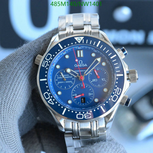 Omega Seamaster Professional Chronometer Blue Dial Stainless Steel Men's Watch