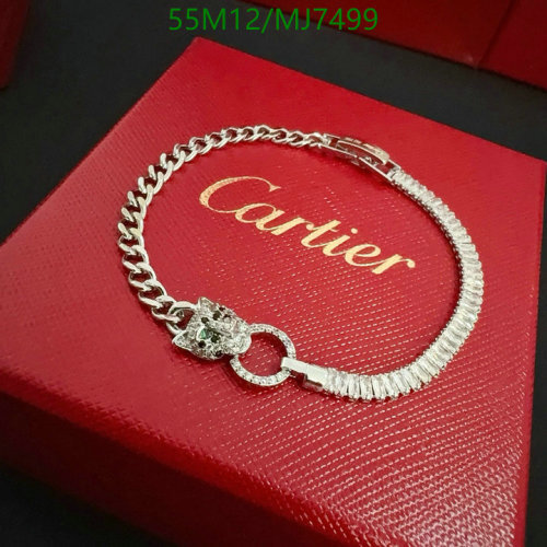 Cartier Panthère de Cartier Bracelet in White Gold with Diamonds and Onyx