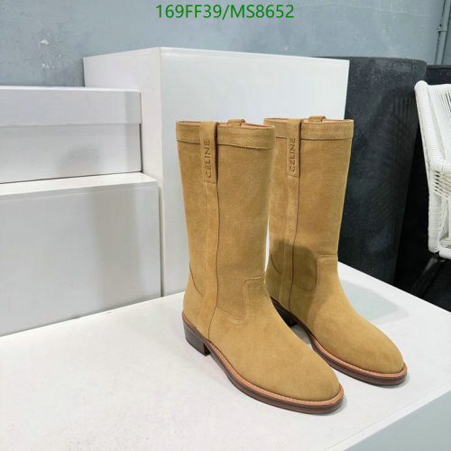 Celine Women's MS8652 Suede Boots - Stylish & Comfortable, EU35-40