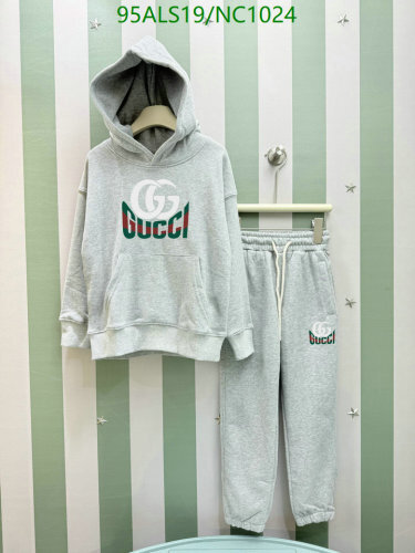 Gucci Kids' Gray Cotton Jersey Logo Hoodie & Sweatpants Set - Size 100-150 7 Gucci Kids' Gray Cotton Jersey Logo Hoodie & Sweatpants Set - Size 100-150
