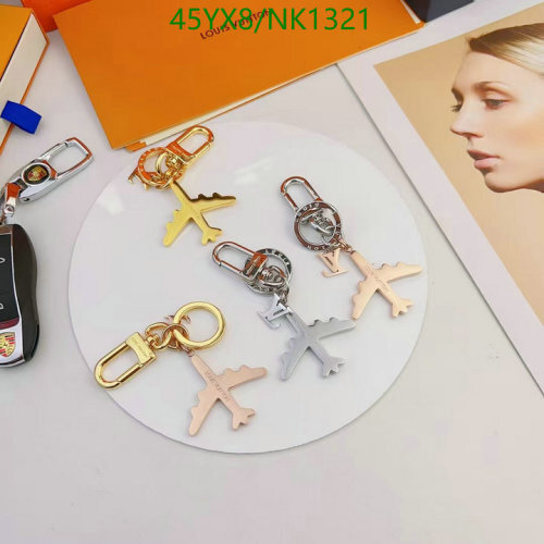 Louis Vuitton Key Chain Pendant Airplane NK1321 Gold Silver Rose Gold