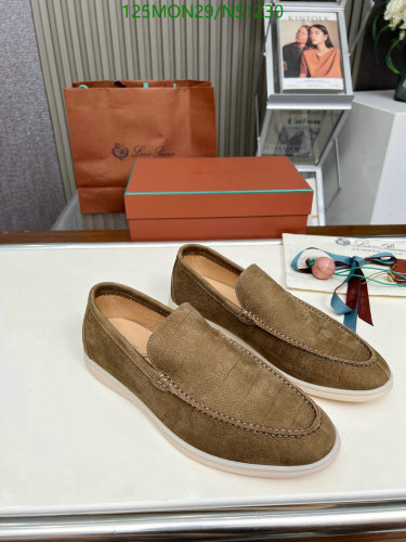 Loro Piana Men's Suede Loafers - Casual Comfort & Timeless Style (EU 39-47)