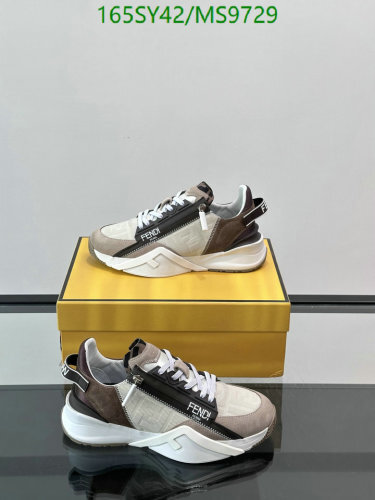 Fendi Men's MS9729 Cowhide Leather Sneakers - EU38-45