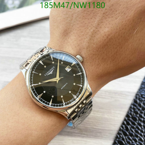 Longines Men's Watch - Stainless Steel, Automatic Movement, 41mm Diameter