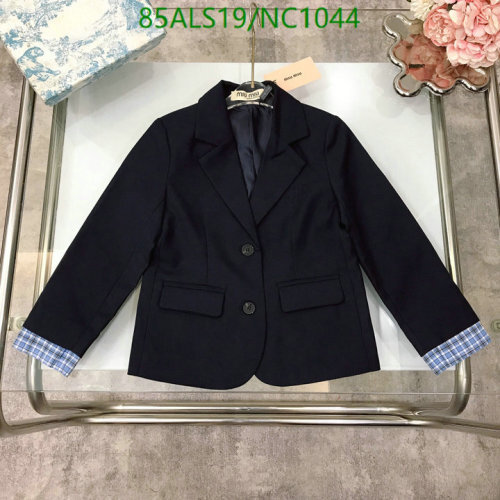 Miu Miu Kids' Navy Blue Blazer - Stylish Children's Clothing, Sizes 100-150