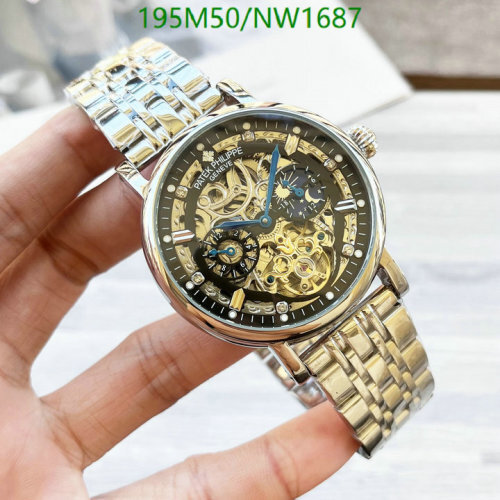 Patek Philippe Stainless Steel Automatic Movement Watch - NW1687