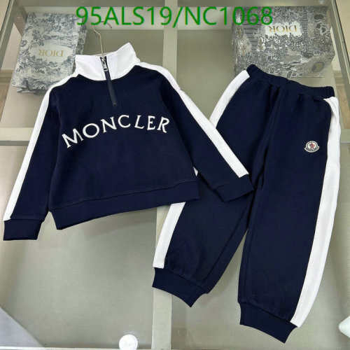 Moncler Kids Navy Blue & White Cotton Blend Tracksuit Set (Size 110-160)