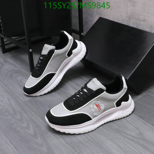 Moncler Men's Sneakers - Cowhide Leather, EU38-45 - Stylish and Comfortable