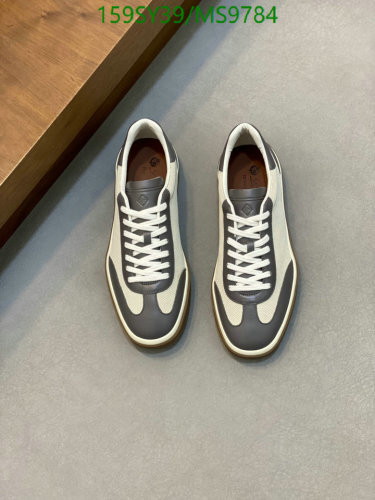 Loro Piana Men's Sneakers in Cowhide Leather - Stylish and Comfortable Shoes