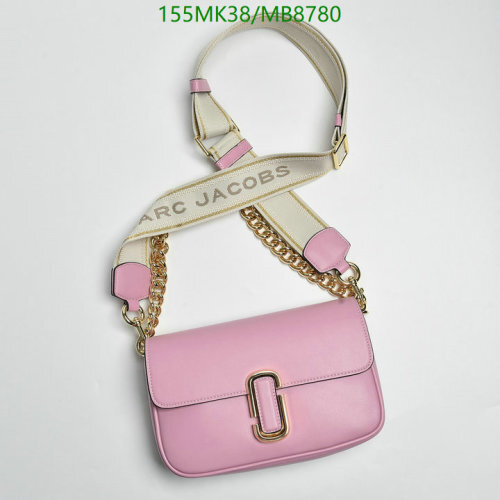 Marc Jacobs Women's The J Marc Shoulder Bag - Leather, Pink, 24 cm
