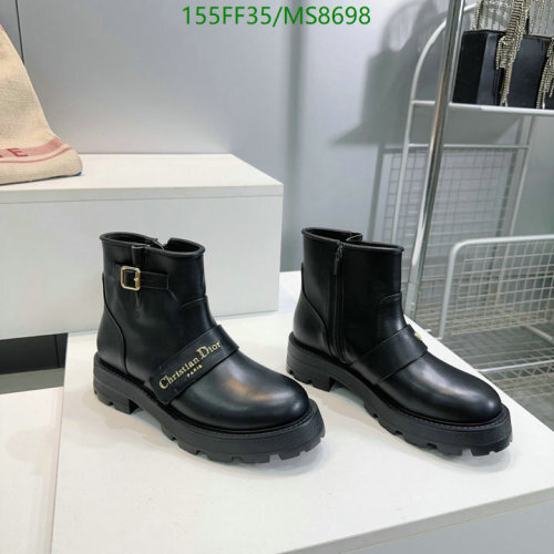 Christian Dior Black Leather Ankle Boots for Women, EU Size 35-40 7 Christian Dior Black Leather Ankle Boots for Women, EU Size 35-40