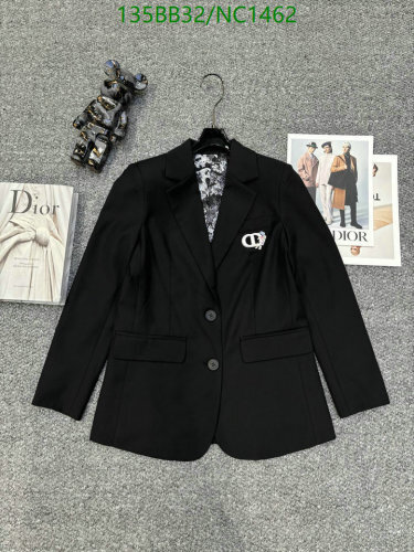 Dior Women's Classic Fit Single Breasted Blazer - Modern Elegance in Black