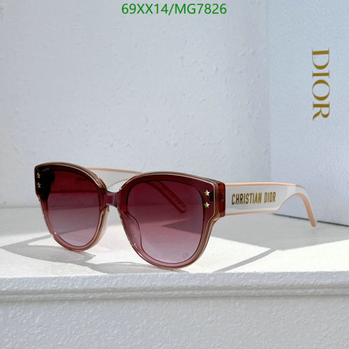 Dior MG7826 Stylish Sunglasses with Star Accents - 53-21-140 Lens Size