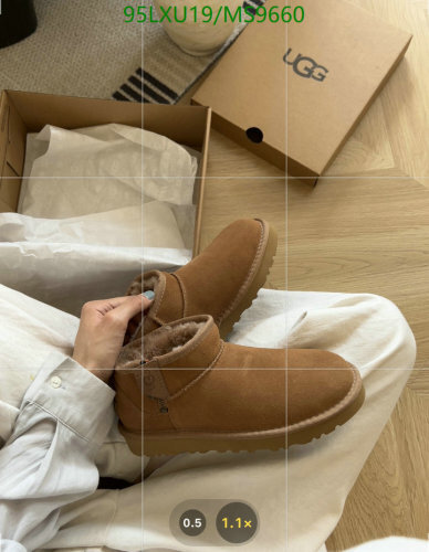 UGG Women's Mini Bailey Button II Boot Chestnut Wool, EU Size 35-40 7 UGG Women's Classic Ultra Mini Ankle Boot, Chestnut Wool, EU35-40