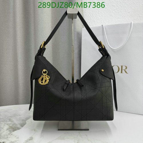 Dior Black Cowhide Hobo Bag, 28cm - Luxurious Design & High-Quality Material