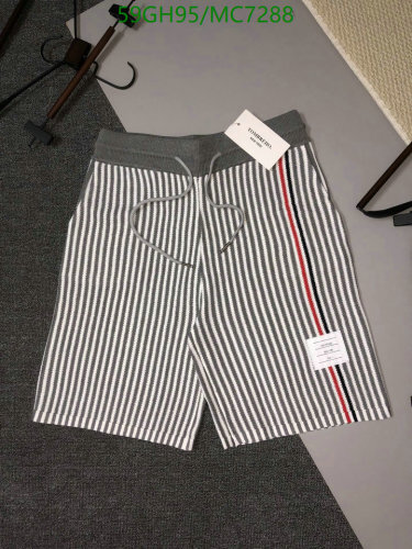 Thom Browne Striped Knit Shorts, Classic Style, Comfortable Fit, Sizes M-2XL