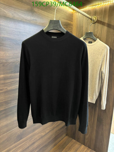 Zegna Men's Long Sleeve Crew Neck Sweater - Classic Style, Comfortable Fit