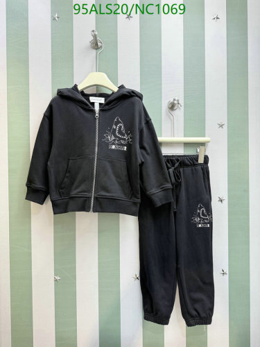 Moncler Kids' Black Shark Graphic Hoodie and Pants Set - Sizes 100-150