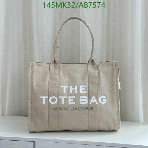 Marc Jacobs The Tote Bag Canvas Shopping Shoulder Bag