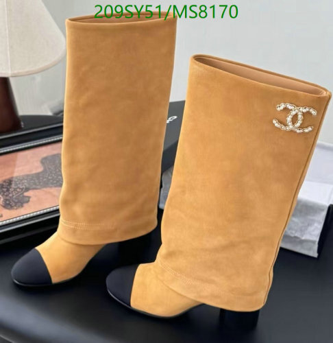 Chanel Women's Suede Boots, 7cm Heel, EU35-41 - Stylish and Comfortable