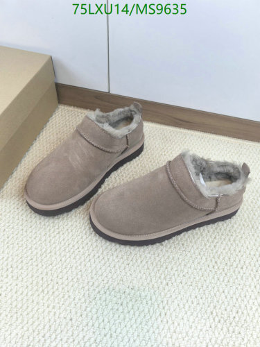 Women's MS9635 Brown Wool Mules, Comfortable and Stylish, EU Size 35-41