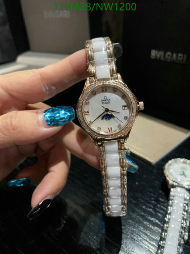 Omega De Ville Ladies Watch - Stainless Steel, Quartz Movement, 30-8mm