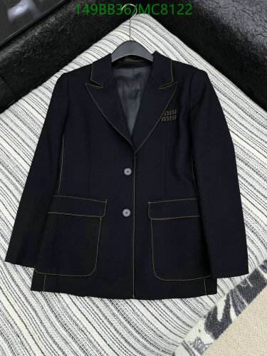 Miu Miu Cotton Blazer - Classic Style, Modern Fit - Shop Now