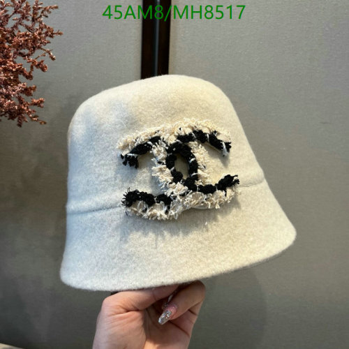 Elegant Bucket Hat with CC Logo, Stylish and Comfortable,Perfect for Any Season 6 Elegant Bucket Hat with CC Logo, Stylish and Comfortable,Perfect for Any Season