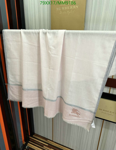 Burberry Cashmere Scarf, 80-200cm, Lightweight and Warm, MM9186