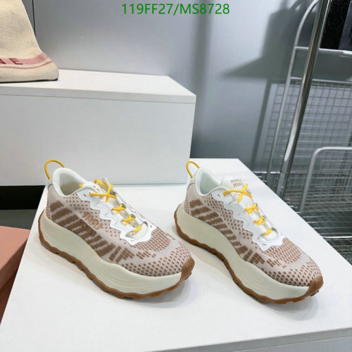 Miu Miu Women's Breathable Mesh Sneakers - Stylish Comfort (EU 35-40)