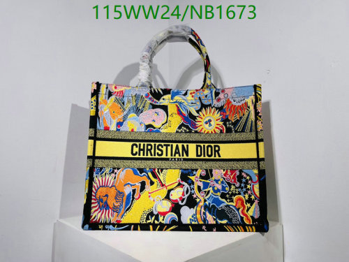 Christian Dior Book Tote Bag,42CM, Mirror Quality - Stylish & Functional