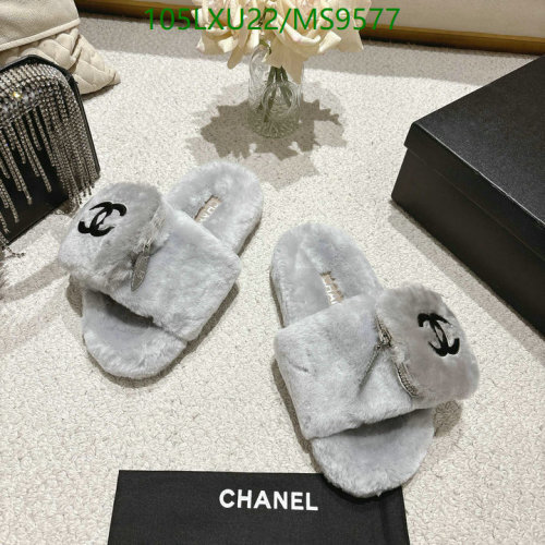 Chanel Women's Wool Slippers - Comfortable & Stylish, EU Size 35-40