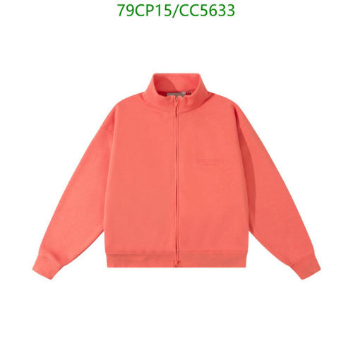 Essentials Unisex Full-Zip Sweatshirt - Cotton, Sizes S-XL, CC5633