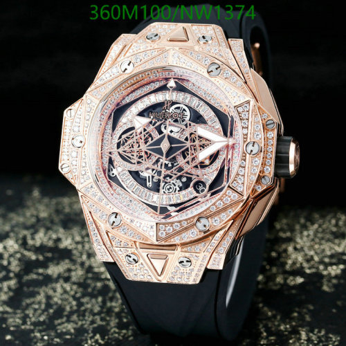 Hublot 45mm Stainless Steel Automatic Movement Watch NW1374 - Mirror Quality