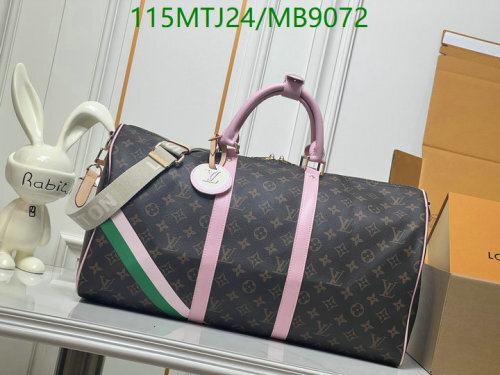 Louis Vuitton Duffle Bag, 45 cm, Coated Canvas and Leather, MB9072 Model 25822