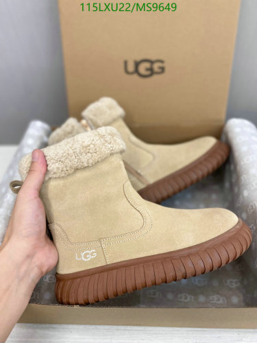 UGG Women's MS9649 Booties - Wool Blend, Beige, EU Size 35-40, Stylish and Warm