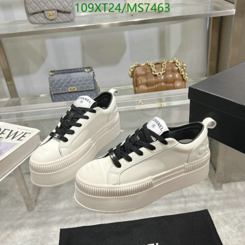 Elegant Platform Sneakers - Cowhide, Sheepskin & Canvas - Women's Fashion Shoes