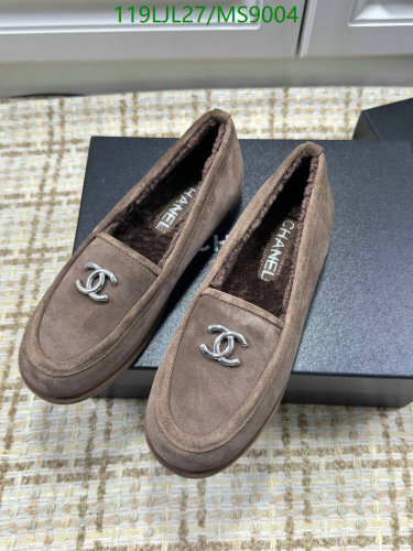 Chanel Women's Suede Loafers with Wool Lining - EU35-40