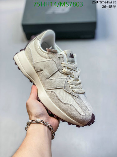 New Balance 327 Cream White Suede Unisex Shoes MS7803 EUR36-45