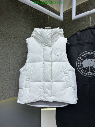 Canada Goose Women's White Down Vest Lightweight Puffer, Sizes S-M-L