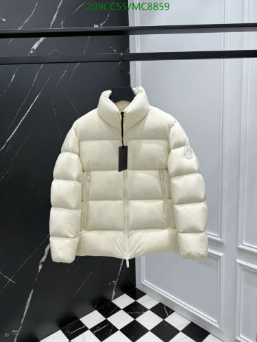 Moncler Men's White Down Padded Jacket Unisex Winter Coat