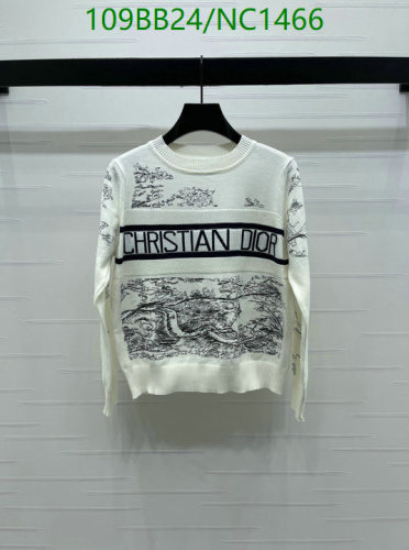 Christian Dior Wool Sweater with Landscape Embroidery | Classic Knitwear