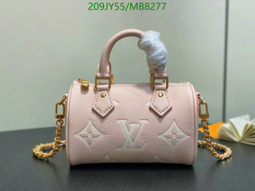 Louis Vuitton Speedy Bandoulière 15 Baby Pink Genuine Leather Crossbody Bag