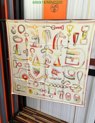 Hermes Silk Scarf 90x90cm - Equestrian & Animal Print - Luxury Accessory