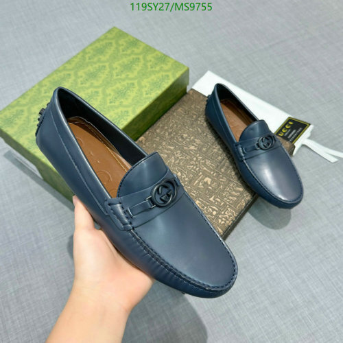 Gucci Men's Leather Loafers with Interlocking G - Stylish and Comfortable